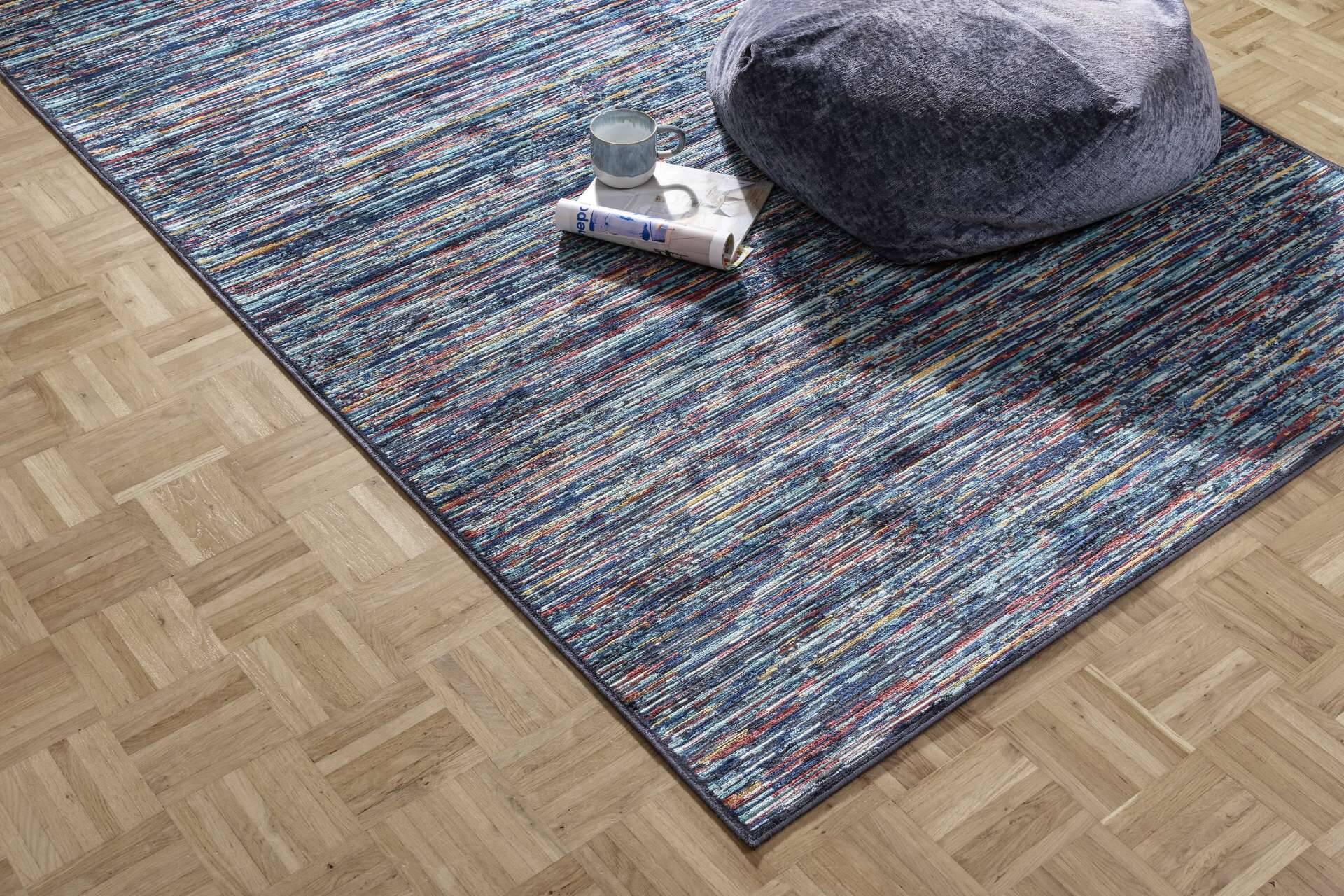 Teppich Modern 160x230cm reine Viskose Flachgewebe – Bild 4